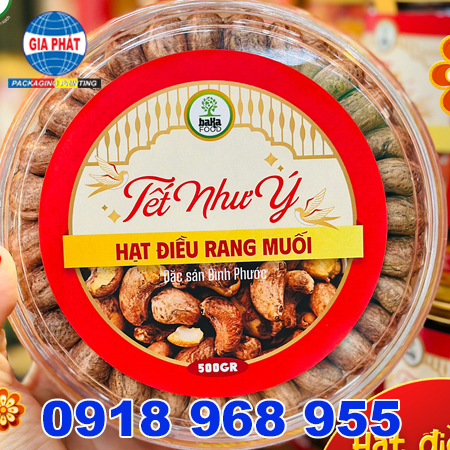 Nhãn decal hạt điều| baobigiaphat.vn